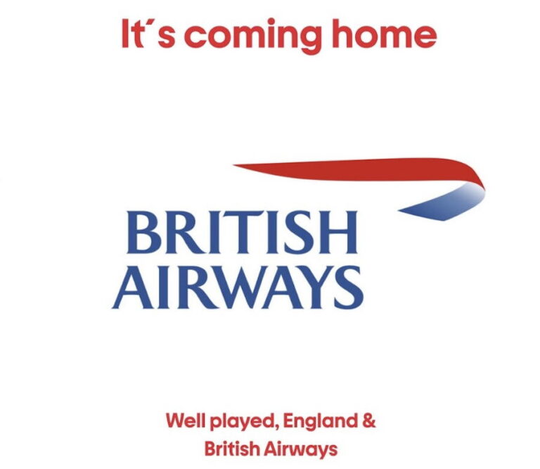 Hah: Norwegian Changes Logo To British Airways' After Losing World Cup Bet
