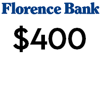 [MA, CT, VT, NH only] Florence Bank $400 Checking Bonus