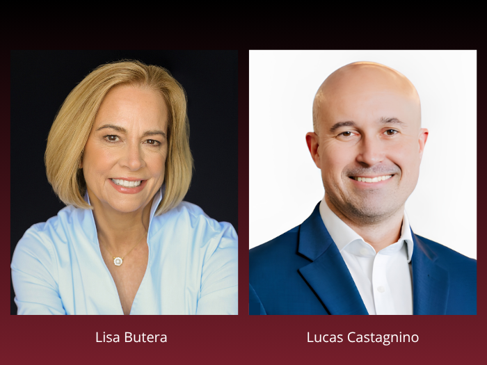 Lisa Butera and Lucas Castagnino