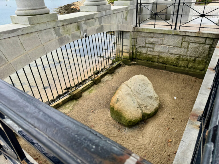 Plymouth Rock: The Weird History Behind This Tiny Slab of American Mythology